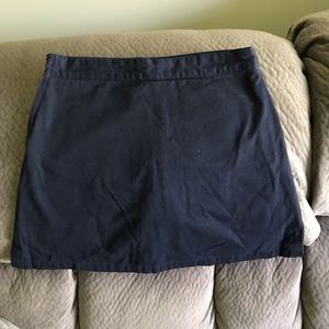 Navy Khaki Skort